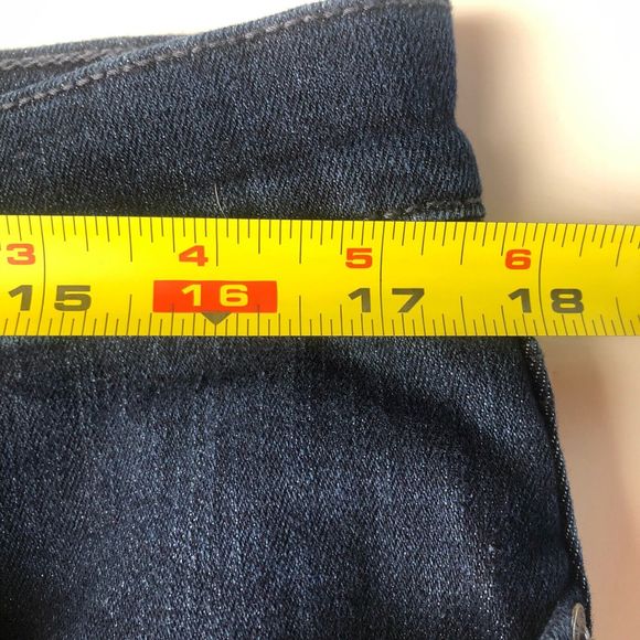 Gloria Vanderbilt Women's Amanda Jeans Blue Size 16 Short - Picture 14 of 16